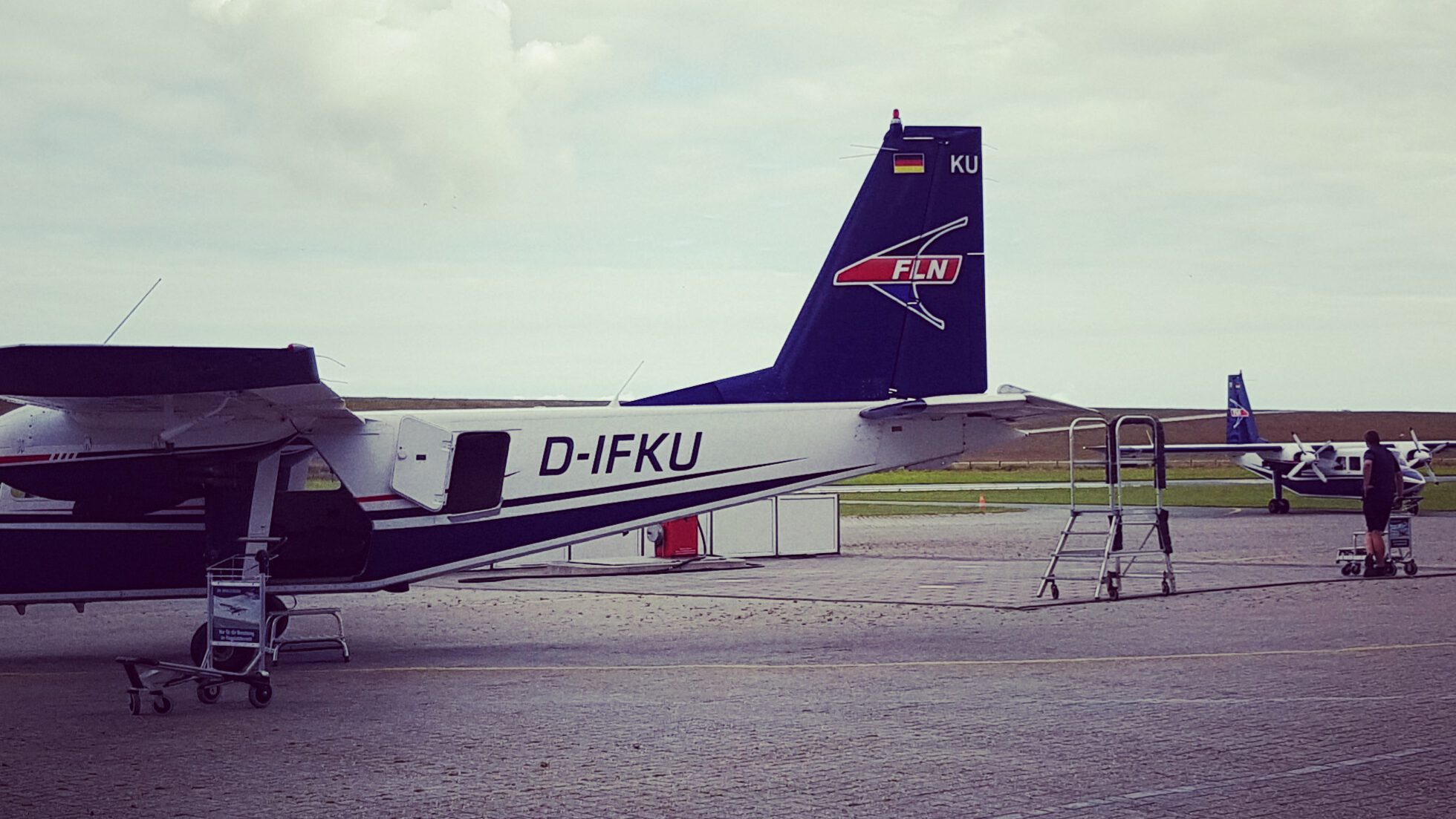 Mit dem Inselflieger zur Insel Wangerooge