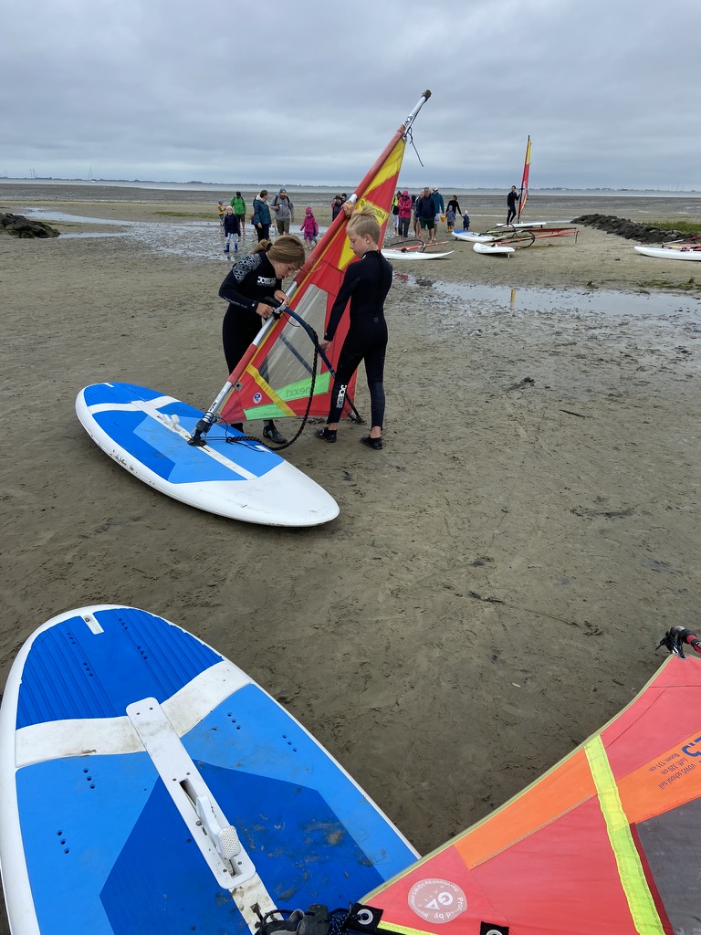 Surfkurs am Wattenmeer