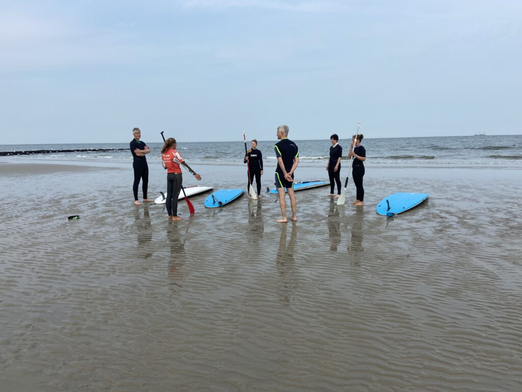 SUP Kurs bei der Surfschule Wangerooge